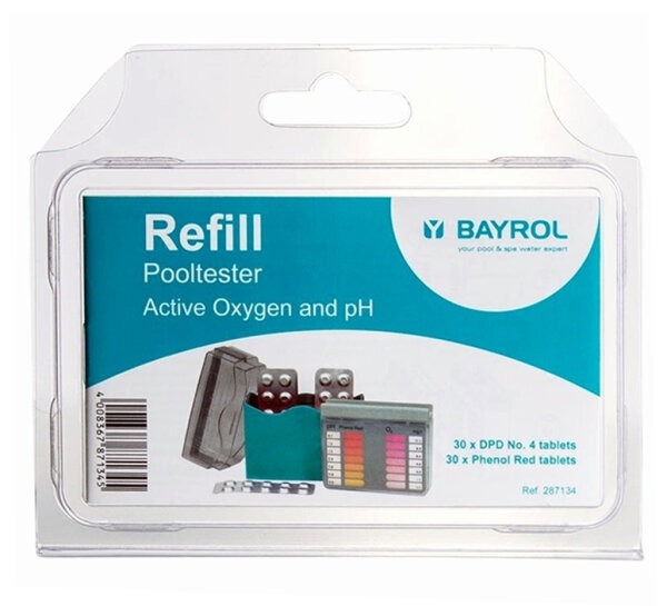 Bayrol Nachf&uuml;llpackung Pooltester pH/O2