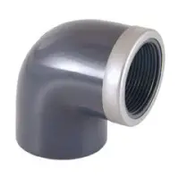 PVC Winkel 90&deg; &Oslash; 63 x 2" IG verst&auml;rkt