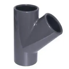 PVC T-St&uuml;ck 45&deg; &Oslash;50 PN10