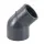 PVC Winkel 45&deg; &Oslash;50 IA