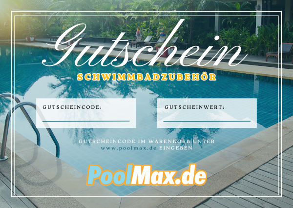 Gutschein Poolmax