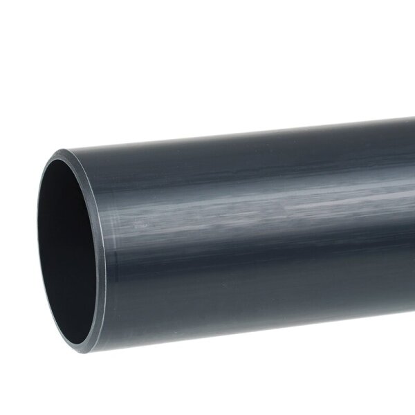 PVC Rohr zum Verkleben 50 mm - 1m