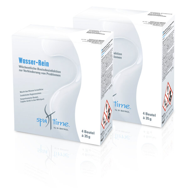 Bayrol 2x Bayrol SpaTime Wasser-Rein