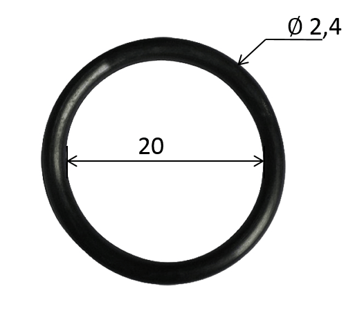O-Ring f&uuml;r Kunststoffverschraubung