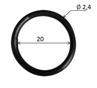 O-Ring f&uuml;r Kunststoffverschraubung