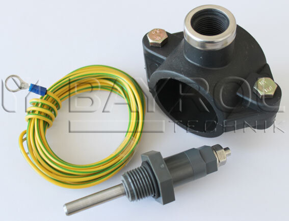 Erdungs-Kit (Erdungsstift mit 2 m Kabel und Anbohrschelle 50 mm)