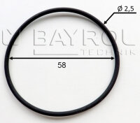 O-Ring f&uuml;r Filter F 20 58 x 2,5 mm