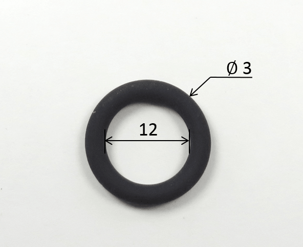 O-Ring 12,0 x 3,0 mm, Viton