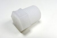 PVDF Verschlusschraube, &frac14;"
